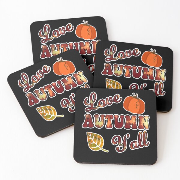 Item preview, Love Autumn Y'All, Retro Rustic Fall Harvest Thanksgiving designed and sold by MAXXEXCHANGE.