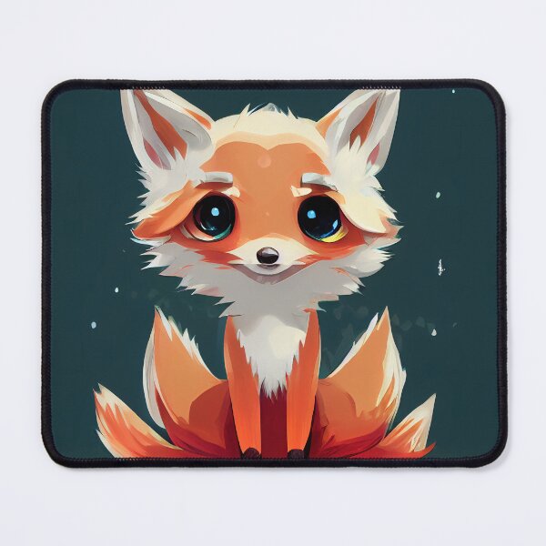 Item preview, Cute fluffy 4 tailed fox designed and sold by PeanutArtCorner.