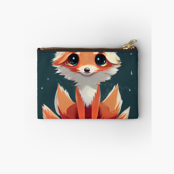 Item preview, Cute fluffy 4 tailed fox designed and sold by PeanutArtCorner.
