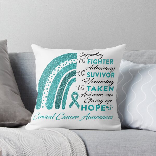 Item preview, Cervical Cancer Warrior Supporting Fighter  Awareness designed and sold by Gillosina.