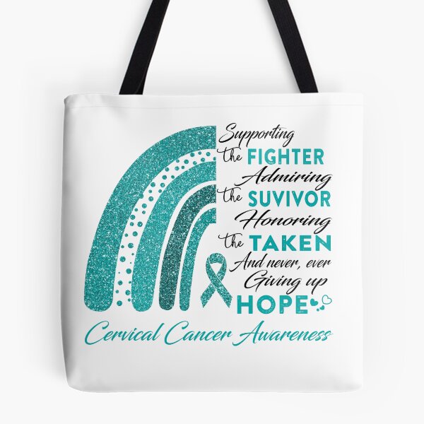 Item preview, Cervical Cancer Warrior Supporting Fighter  Awareness designed and sold by Gillosina.