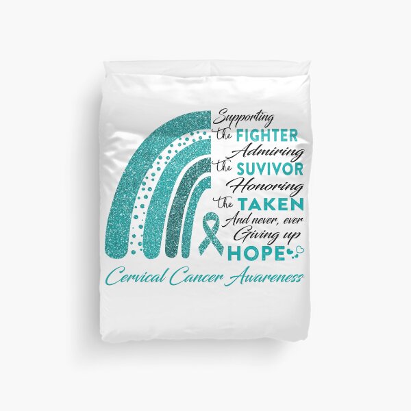 Item preview, Cervical Cancer Warrior Supporting Fighter  Awareness designed and sold by Gillosina.