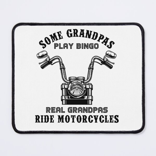 Item preview, Real Grandpas Ride Motorcycles Funny Biker Grandfather designed and sold by Crazy Trendy Designs.
