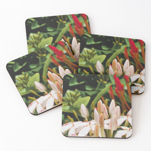 Item preview, Tropical White and Red Flower designed and sold by Printblisshop.