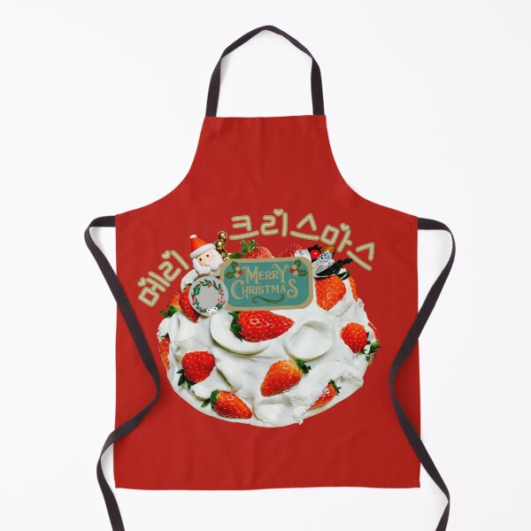 Item preview, Merry Christmas Cake (Korean) designed and sold by SeoulJourner.