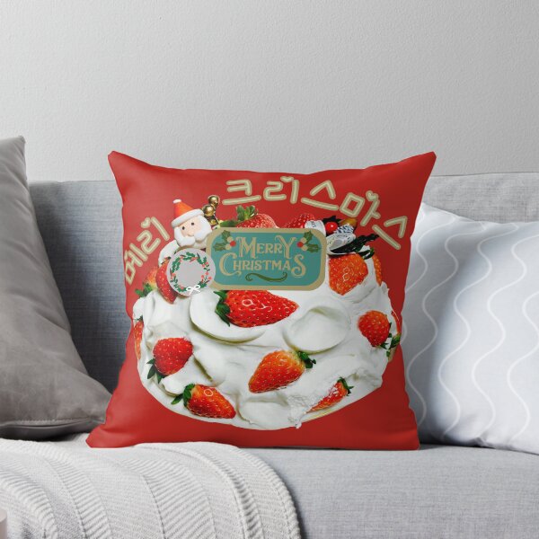 Item preview, Merry Christmas Cake (Korean) designed and sold by SeoulJourner.