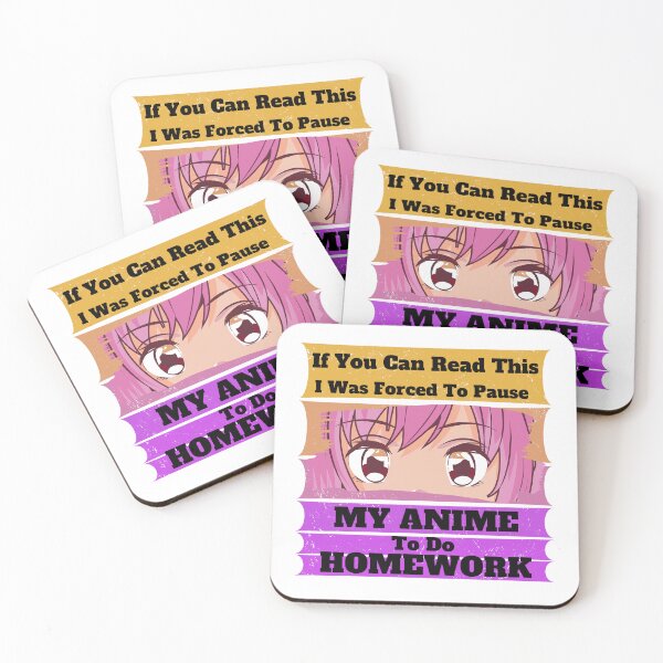 Item preview, If You Can Read This I Was Forced To Pause My Anime designed and sold by Marvett-World.