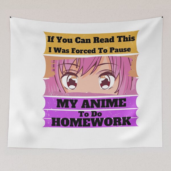 Item preview, If You Can Read This I Was Forced To Pause My Anime designed and sold by Marvett-World.