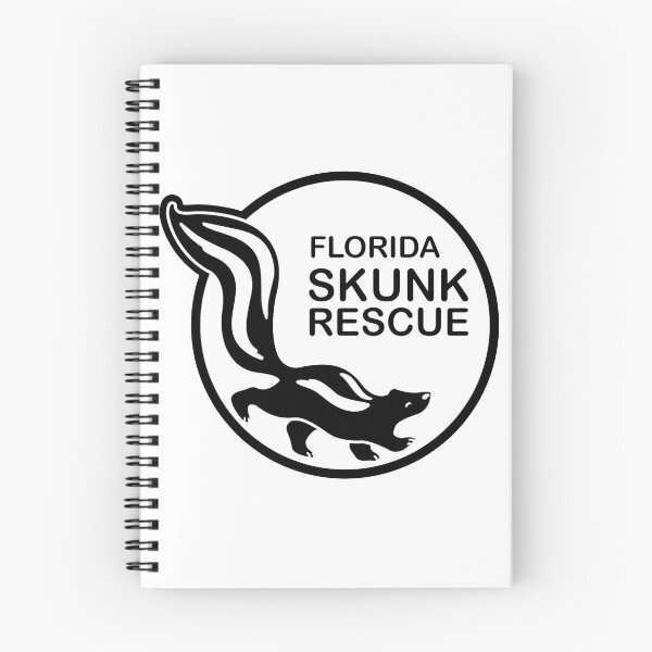 Item preview, Florida Skunk Rescue Black and White designed and sold by FLSkunkRescue.