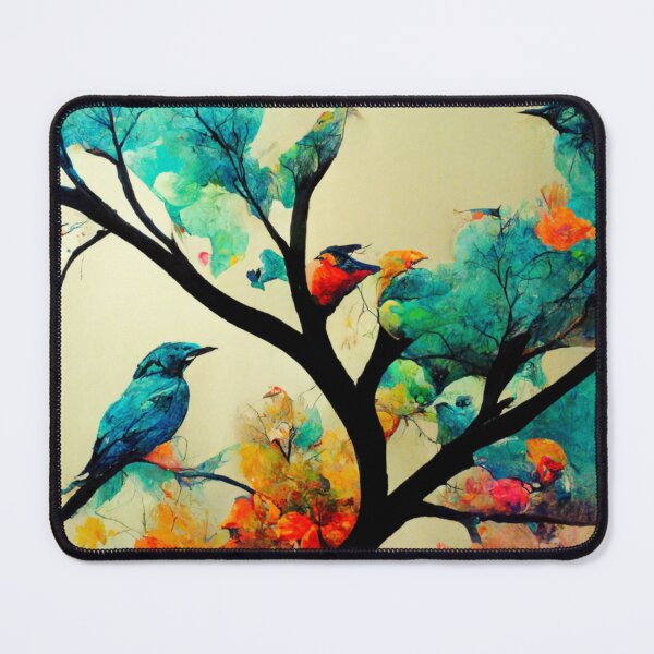 Item preview, Birds sitting on a branch of tree designed and sold by Tekumart.