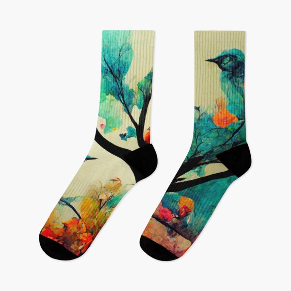Item preview, Birds sitting on a branch of tree designed and sold by Tekumart.