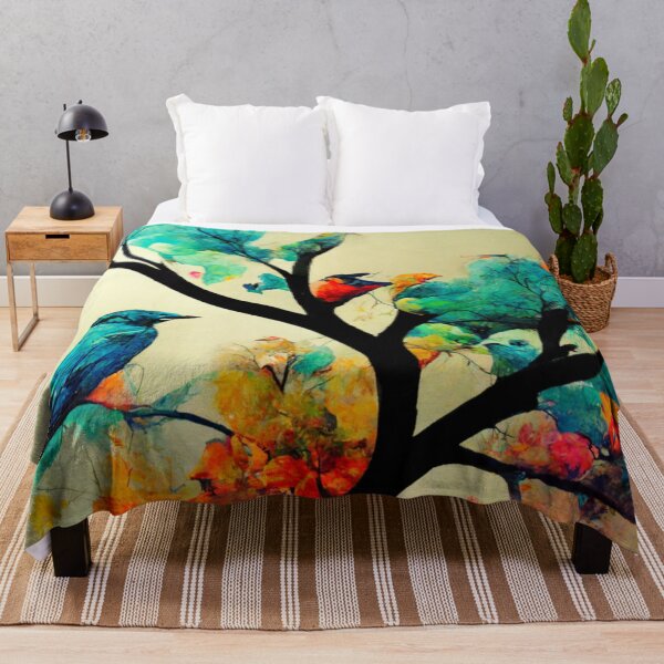 Item preview, Birds sitting on a branch of tree designed and sold by Tekumart.