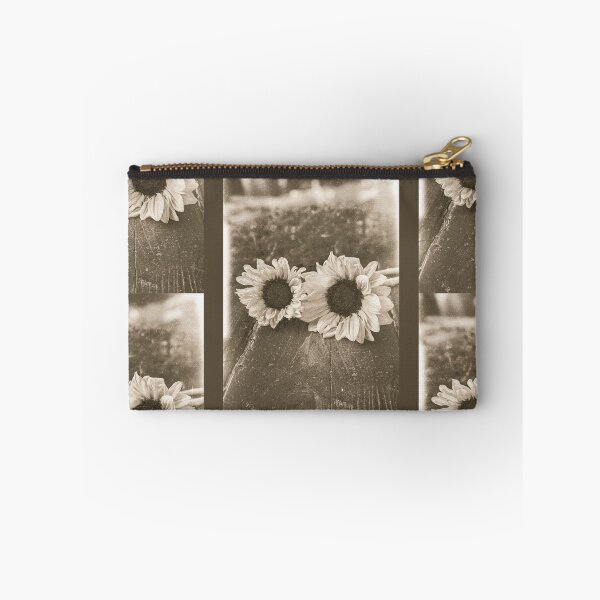 Item preview, Sepia Sunflowers Distressed Photography Design designed and sold by EarthArtDesigns.