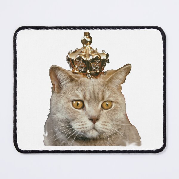 Item preview, Cat Queen - Cat wearing Crown designed and sold by DuaaSiddiqui.