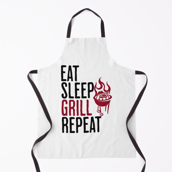 Item preview, Eat Sleep Grill Repeat - Grilling Humor designed and sold by AlanPhotoArt.