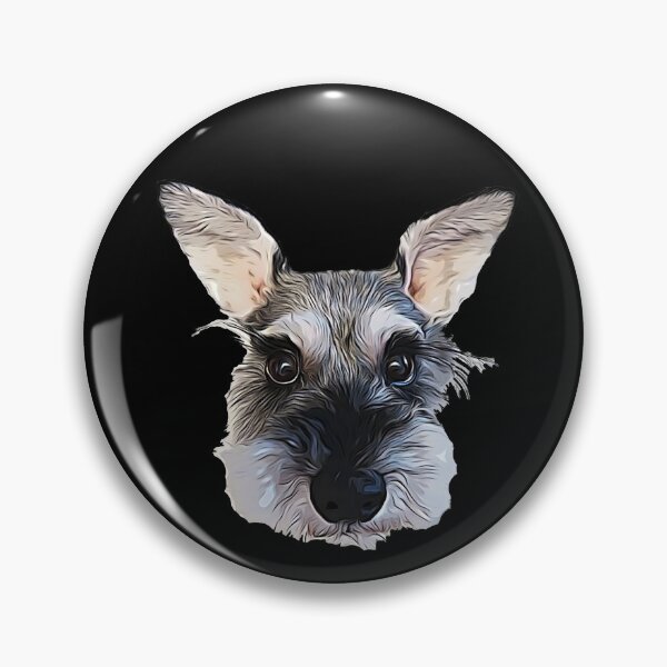 Artikelvorschau, Schnauzer - Mini-Schnauzer-Salz-und-Pfeffer-Hündchen entworfen und verkauft von ElegantCat.