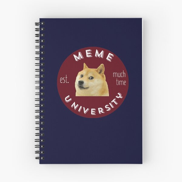 Item preview, meme university est. much time all hail doge designed and sold by mae mae.