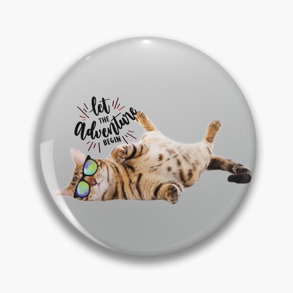Item preview, Let the adventures begin designed and sold by CatwithSpecs.