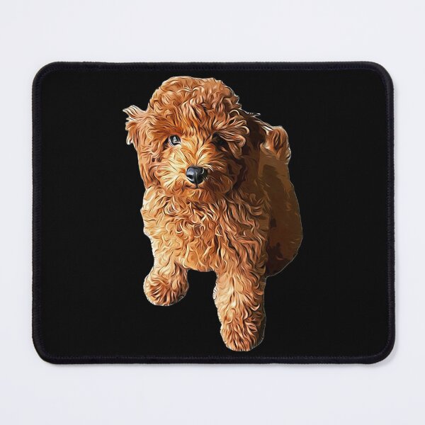 Item preview, Poodle Puppy Dog- Cutest curls designed and sold by ElegantCat.