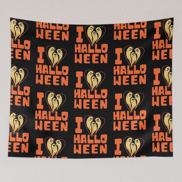 Item preview,  I love halloween simple boo design designed and sold by reka88.