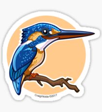 Kingfisher bird Sticker