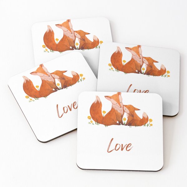 Item preview, Baby Fox Love- Cute Animals designed and sold by TubularTees.