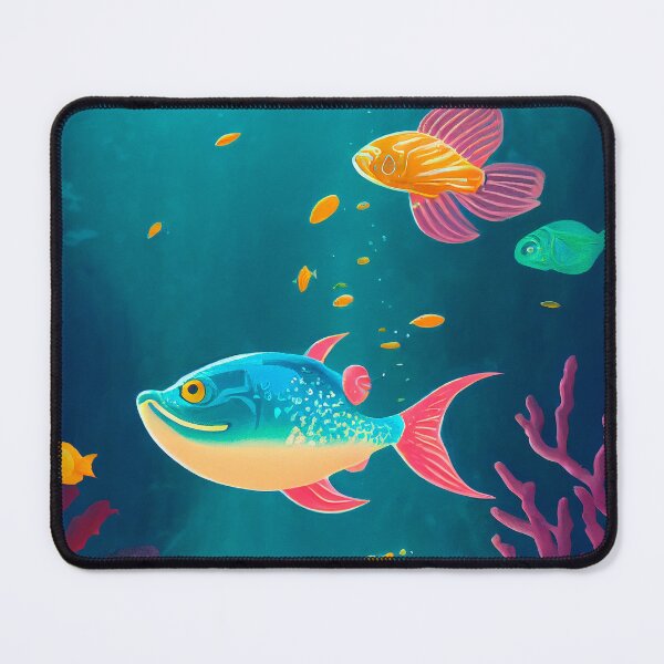 Item preview, Peces de colores en un arrecife de coral designed and sold by devath.