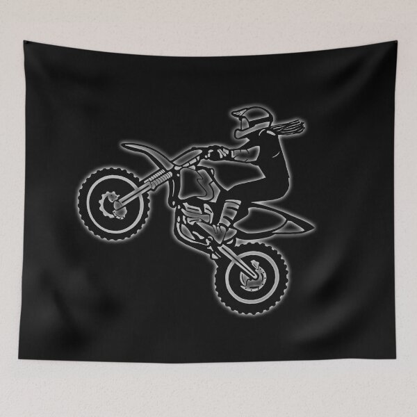 Item preview, Glowing Long Haired Dirt Rider designed and sold by janraydesigns.