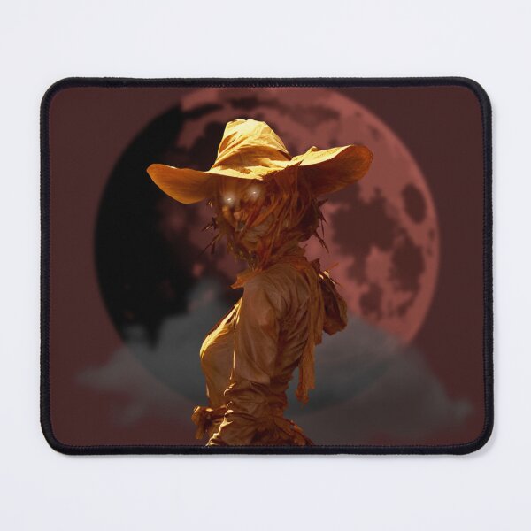 Item preview, Scarecrow Full Blood Moon Halloween Colorful Spooky Scare Crow Horror Goth designed and sold by PHZTees.