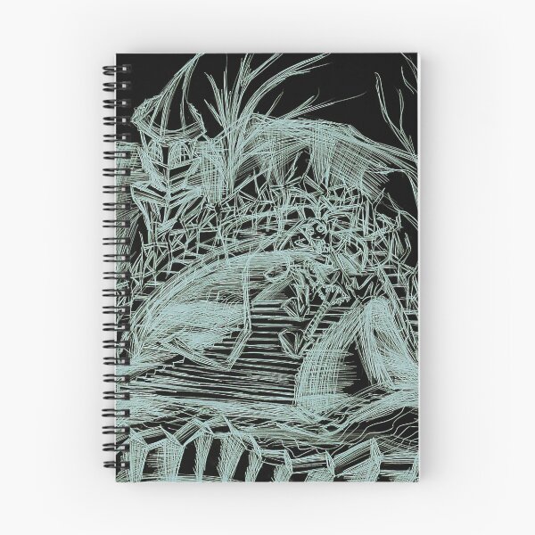 Item preview, Dark Spooky Town Doodle designed and sold by Korroby.