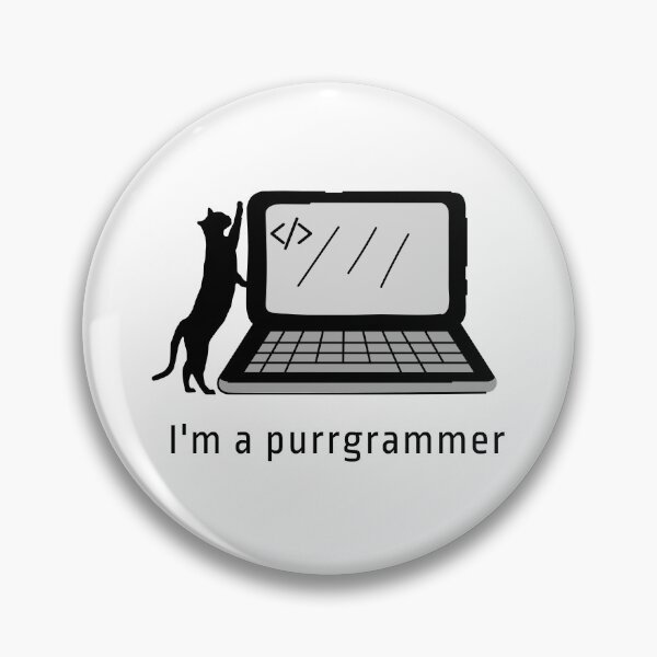 Item preview, I'm a Purrgrammer designed and sold by CakmakShop.