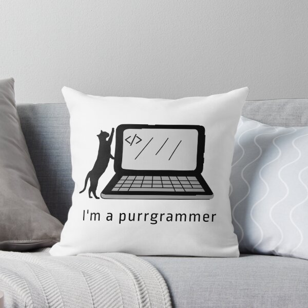 Item preview, I'm a Purrgrammer designed and sold by CakmakShop.