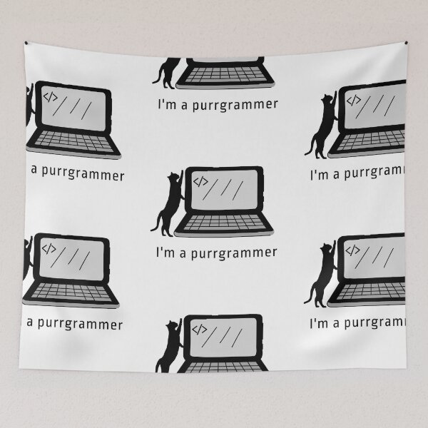 Item preview, I'm a Purrgrammer designed and sold by CakmakShop.