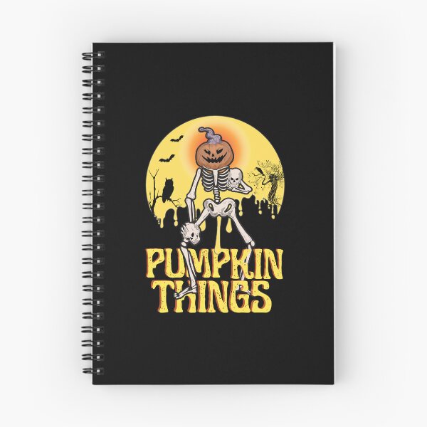 Item preview, Pumpkin things funny and creepy halloween skeleton design designed and sold by reka88.