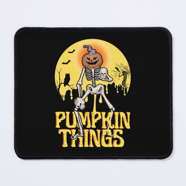 Item preview, Pumpkin things funny and creepy halloween skeleton design designed and sold by reka88.