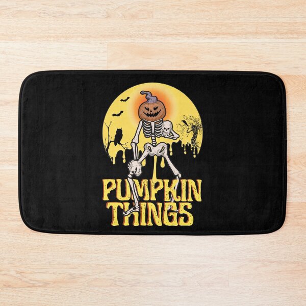 Item preview, Pumpkin things funny and creepy halloween skeleton design designed and sold by reka88.