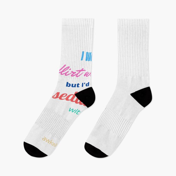 Item preview, Colorful Flirty Awkward Funny Pickup Line Men and Women designed and sold by SundaySoup.