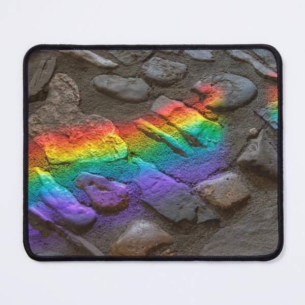 Item preview, Rainbow on stone wall designed and sold by RafaelLima7.