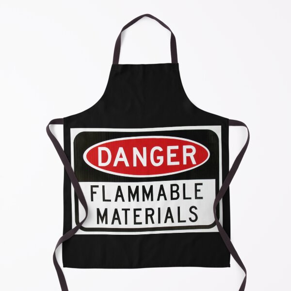 Item preview, Danger Flammable Materials designed and sold by paisleythermond.
