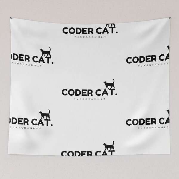Item preview, Coder Cat. Purrgrammer designed and sold by CakmakShop.