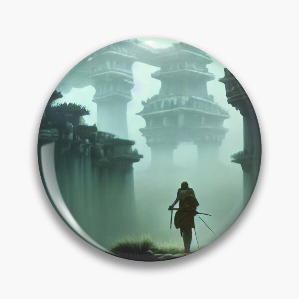 Item preview, Shadow Of The Colossus Inspired Art Painting - AI Generated Art designed and sold by Vault256.