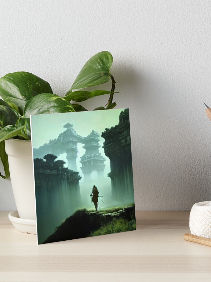 Shadow Of The Colossus Inspired Art Painting - AI Generated Art Poster for  Sale by Vault256