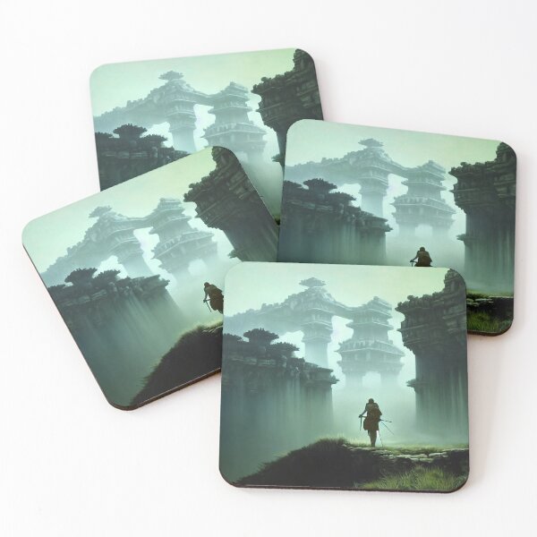 Item preview, Shadow Of The Colossus Inspired Art Painting - AI Generated Art designed and sold by Vault256.