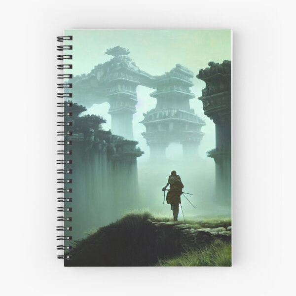 Item preview, Shadow Of The Colossus Inspired Art Painting - AI Generated Art designed and sold by Vault256.