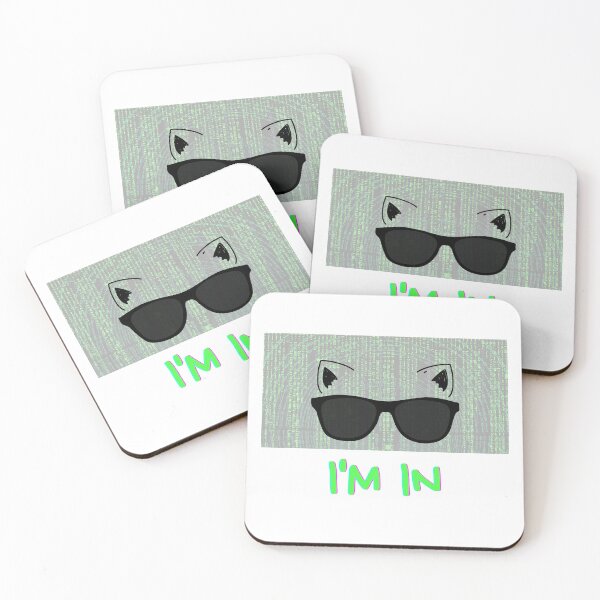 Item preview, I'm in. Coder Cat, Purrgrammer designed and sold by CakmakShop.
