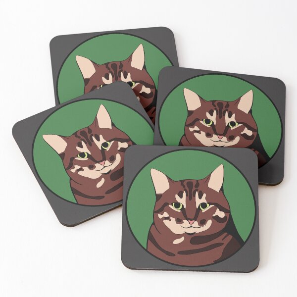 Item preview, Sympathetic Cat - Funny Animal Design designed and sold by PetFaces.