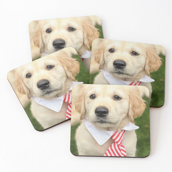 Item preview, Sweet happy golden retriever puppy designed and sold by Fluffycat2020.