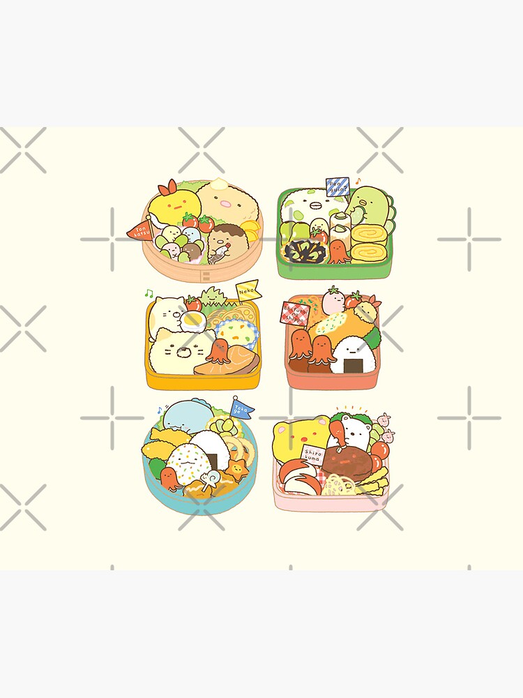 SUMIKKO GURASHI Cute Neko Sticker 9 Pack | Poster