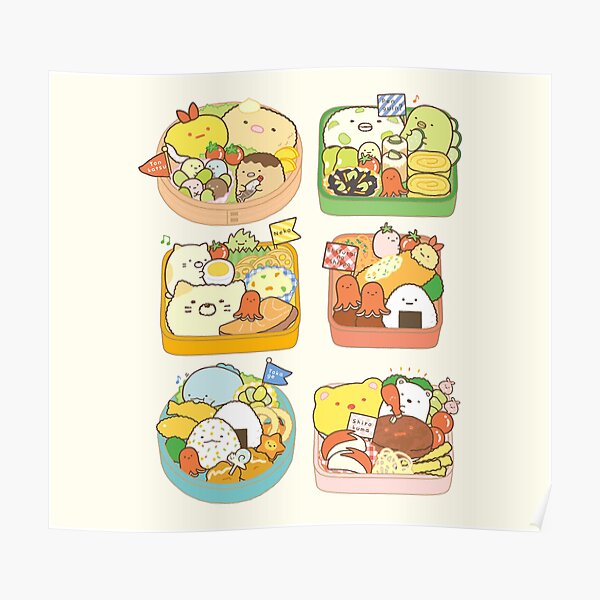 sumikko gurashi sushi bowl