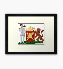 Schagen Coat of Arms, Netherlands Framed Print